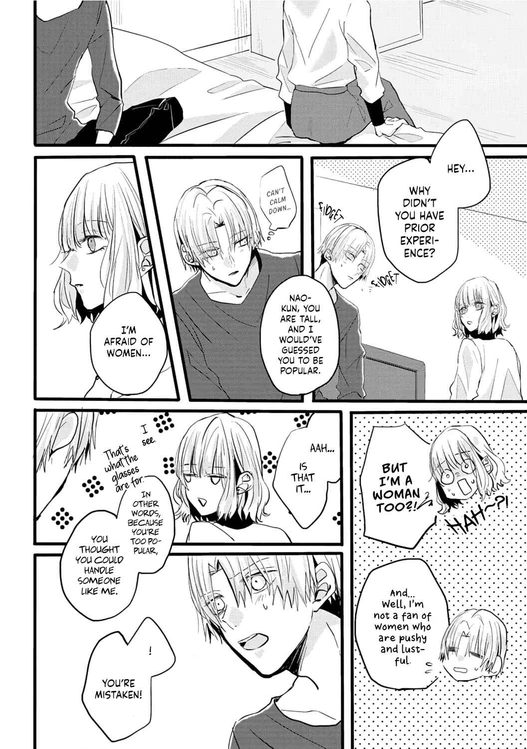 Page 27 Chapter Unknown_9976 Hajimete Nante, Kiitenai! Ichizuna Café Tenin no Ubu na Koigokoro