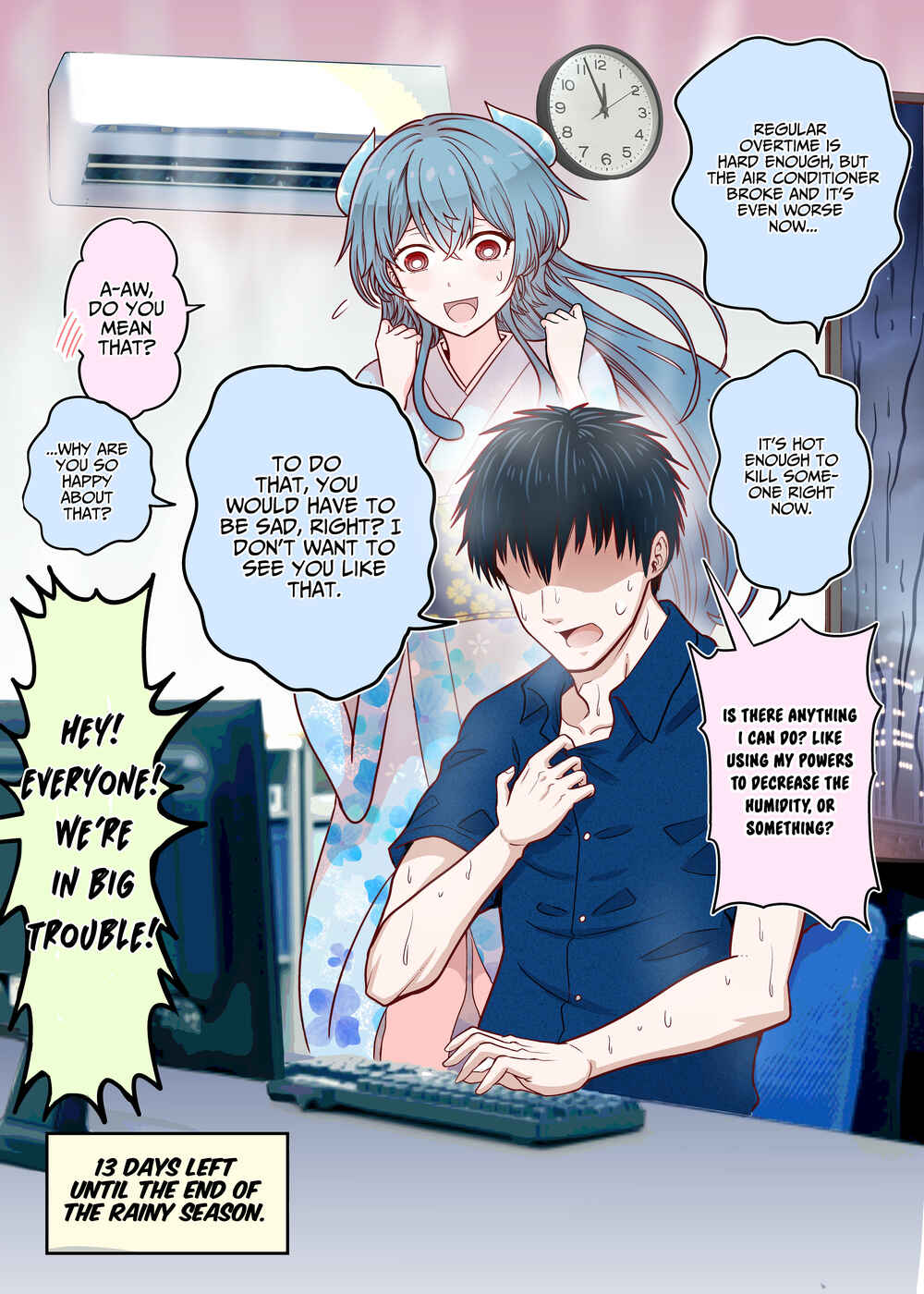 Page 1 Chapter 18 The Rain Spirit That Will Disappear in 30 Days