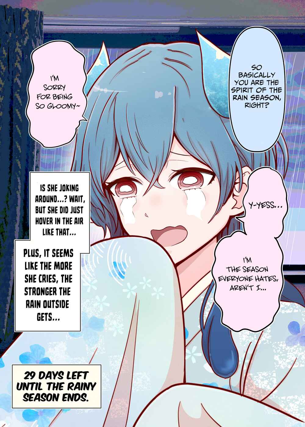 Page 1 Chapter 2 The Rain Spirit That Will Disappear in 30 Days