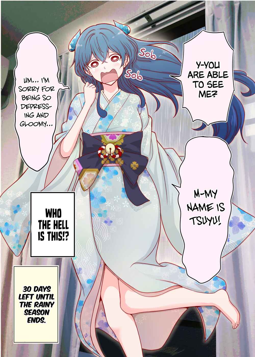 Page 1 Chapter 1 The Rain Spirit That Will Disappear in 30 Days