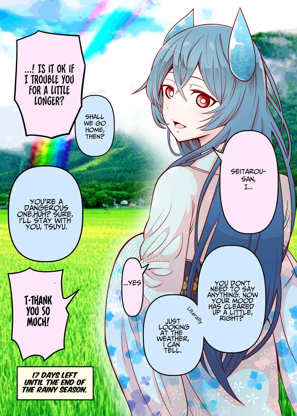 Page 1 Chapter 14 The Rain Spirit That Will Disappear in 30 Days