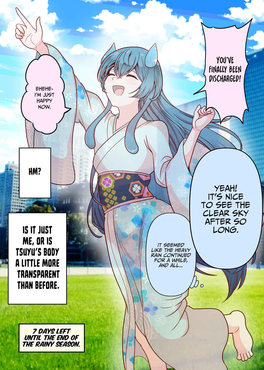 Page 1 Chapter 24 The Rain Spirit That Will Disappear in 30 Days