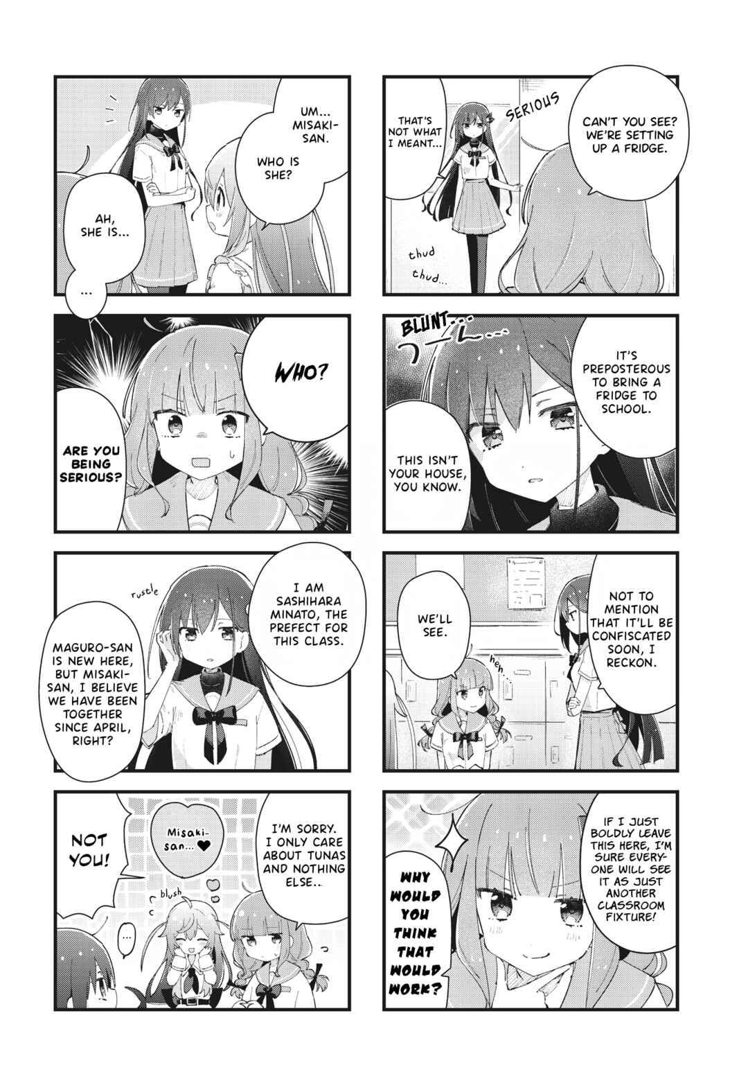 Page 2 Chapter 6 Maguro-chan wa Taberaretai!