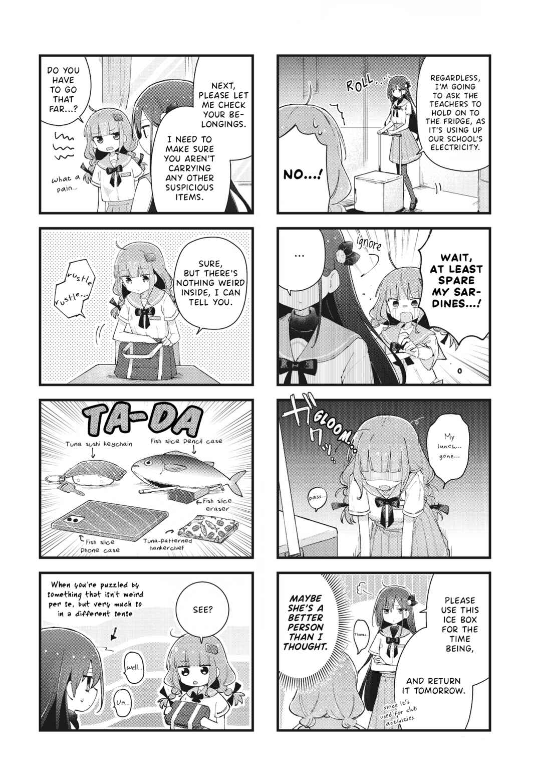 Page 4 Chapter 6 Maguro-chan wa Taberaretai!
