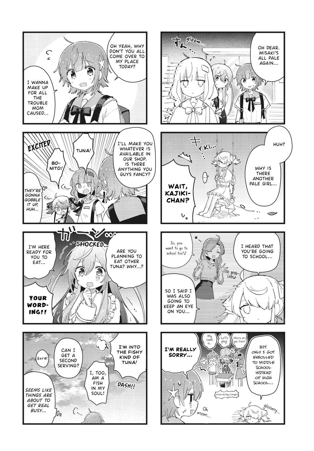 Page 8 Chapter 4 Maguro-chan wa Taberaretai!