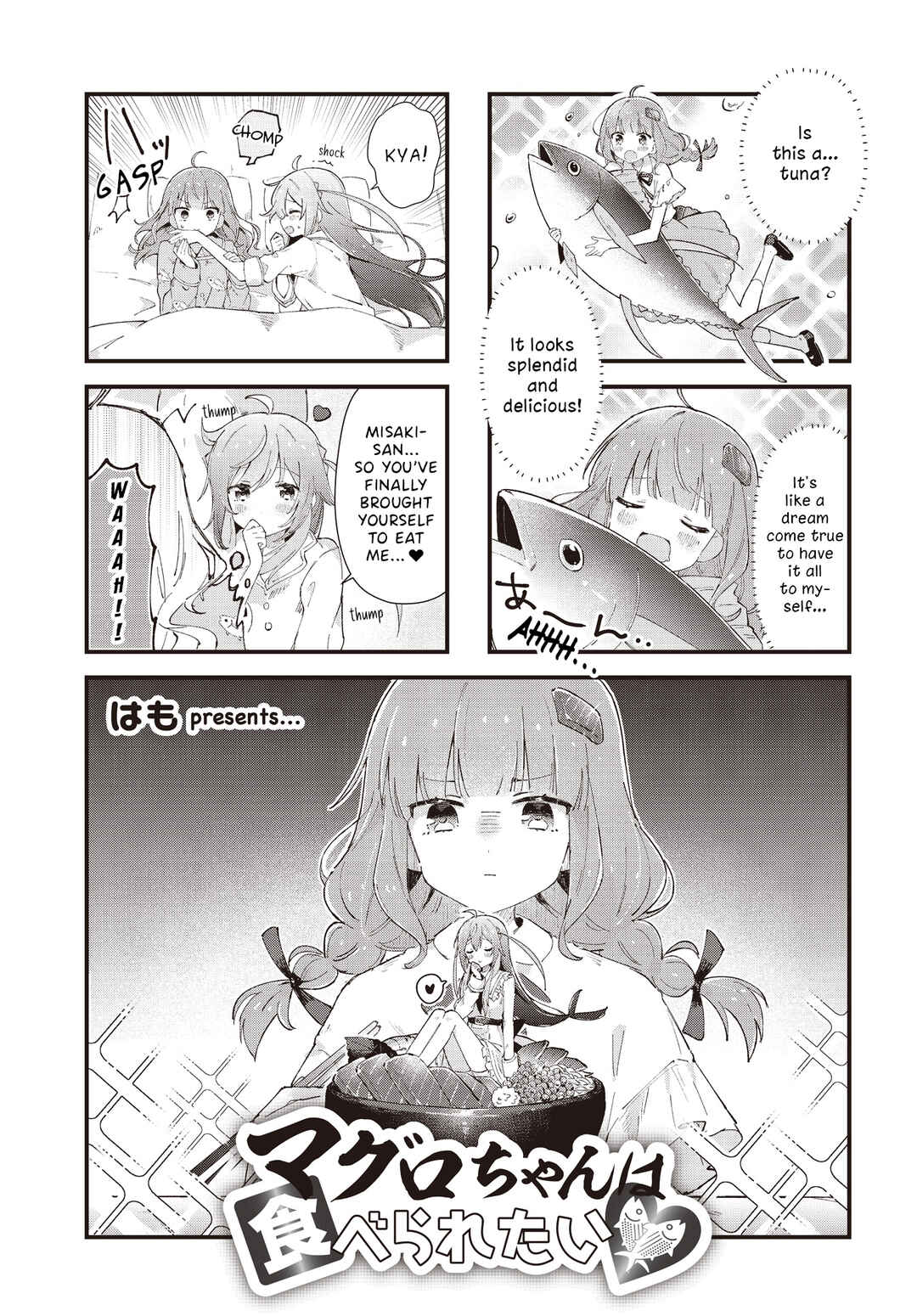 Page 1 Chapter 2 Maguro-chan wa Taberaretai!