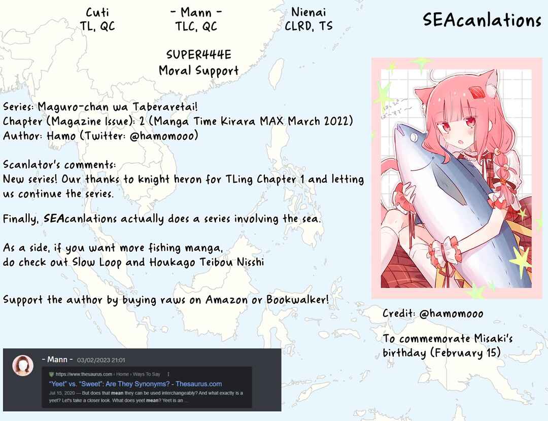 Page 10 Chapter 2 Maguro-chan wa Taberaretai!