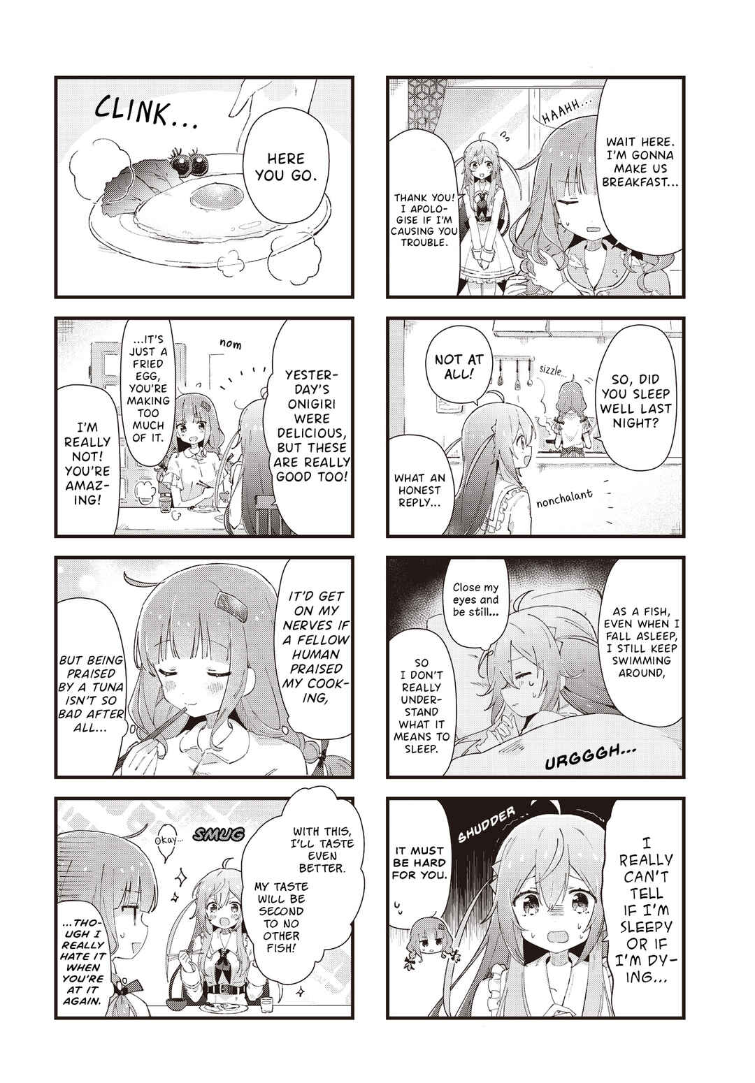 Page 2 Chapter 2 Maguro-chan wa Taberaretai!