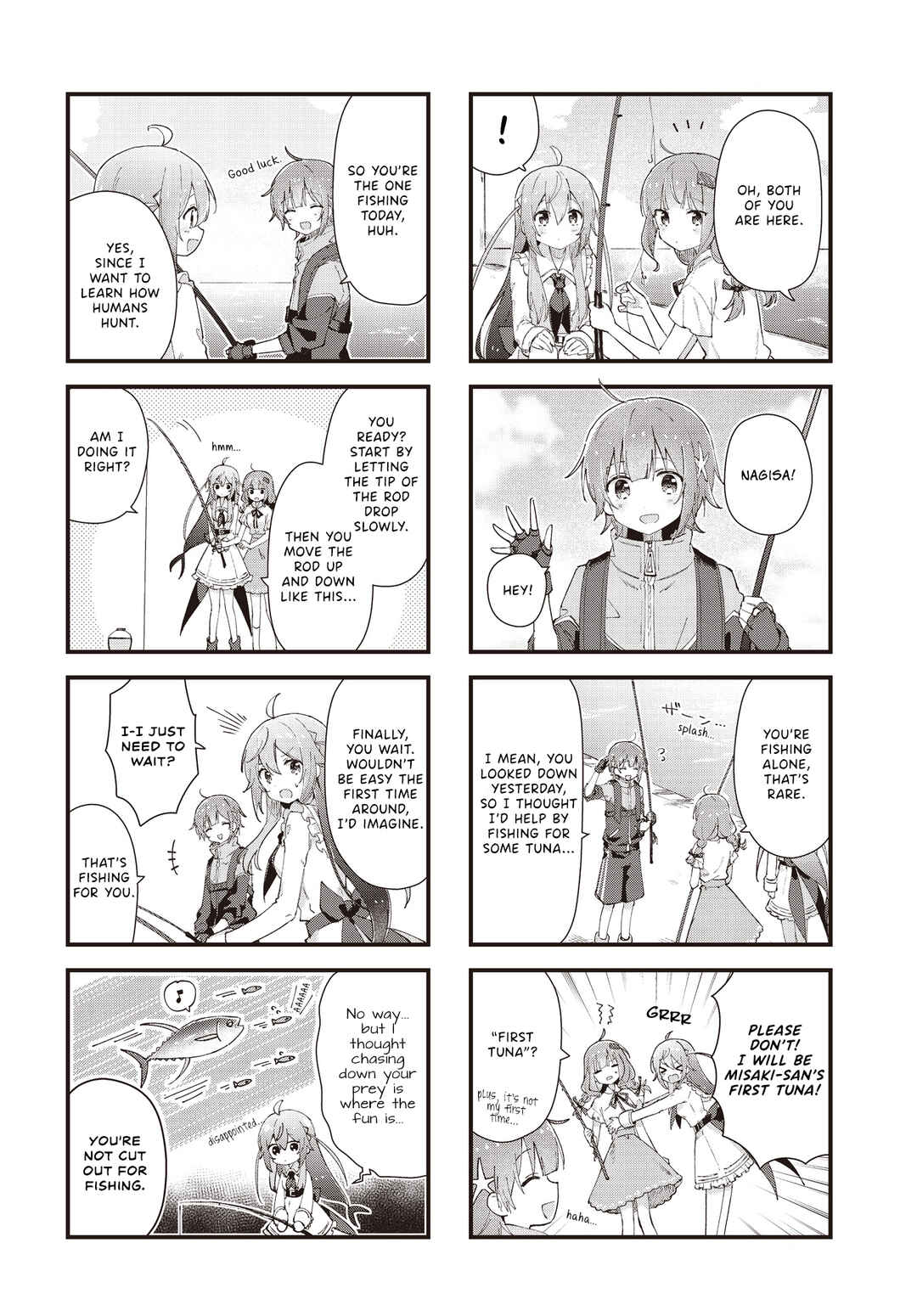 Page 4 Chapter 2 Maguro-chan wa Taberaretai!