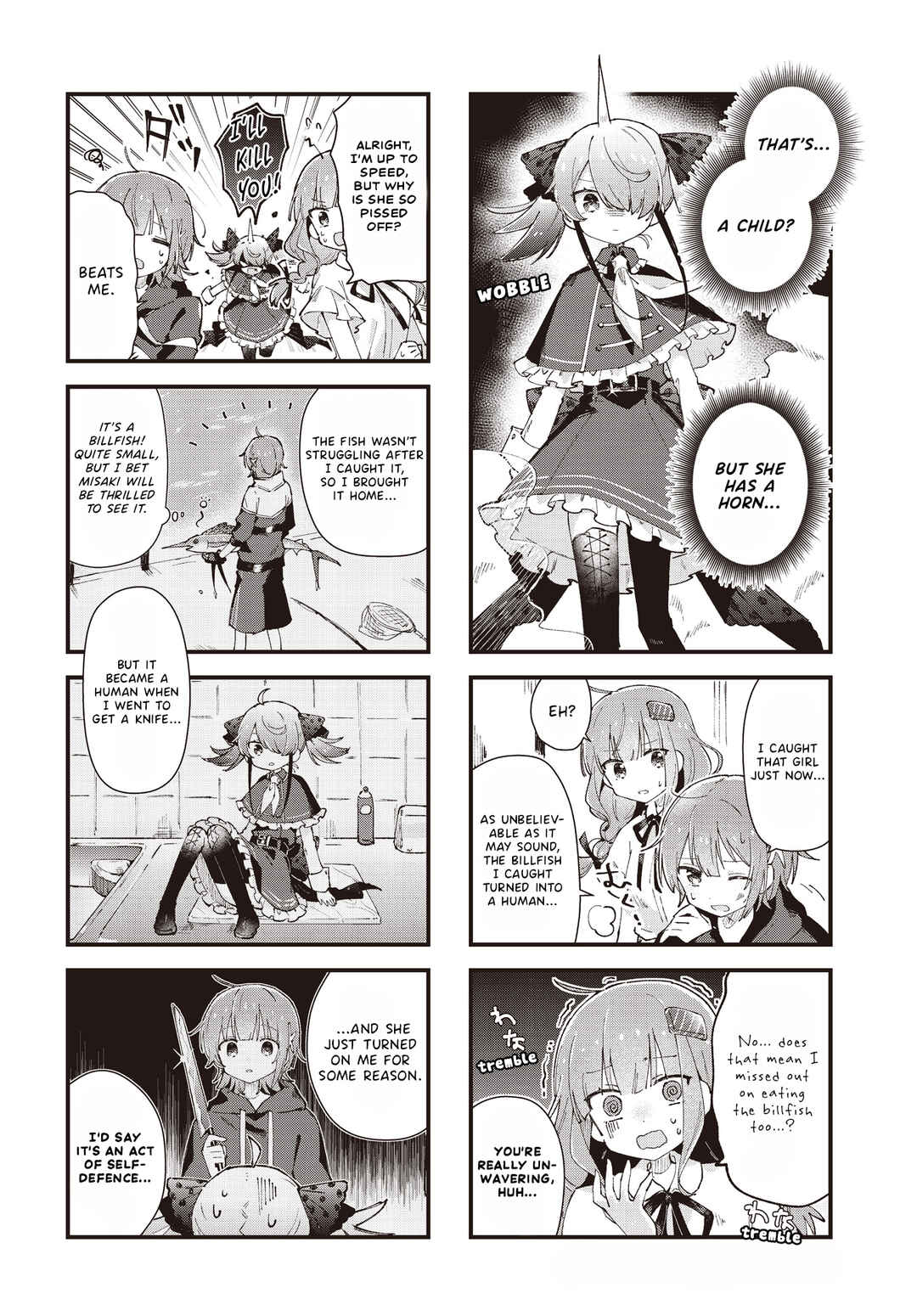 Page 2 Chapter 3 Maguro-chan wa Taberaretai!