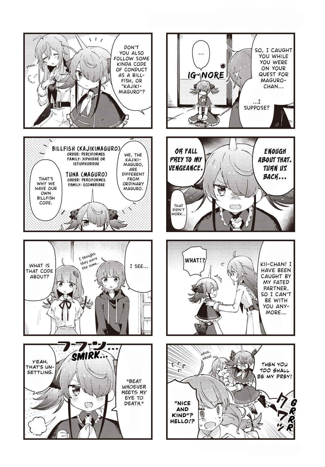 Page 4 Chapter 3 Maguro-chan wa Taberaretai!