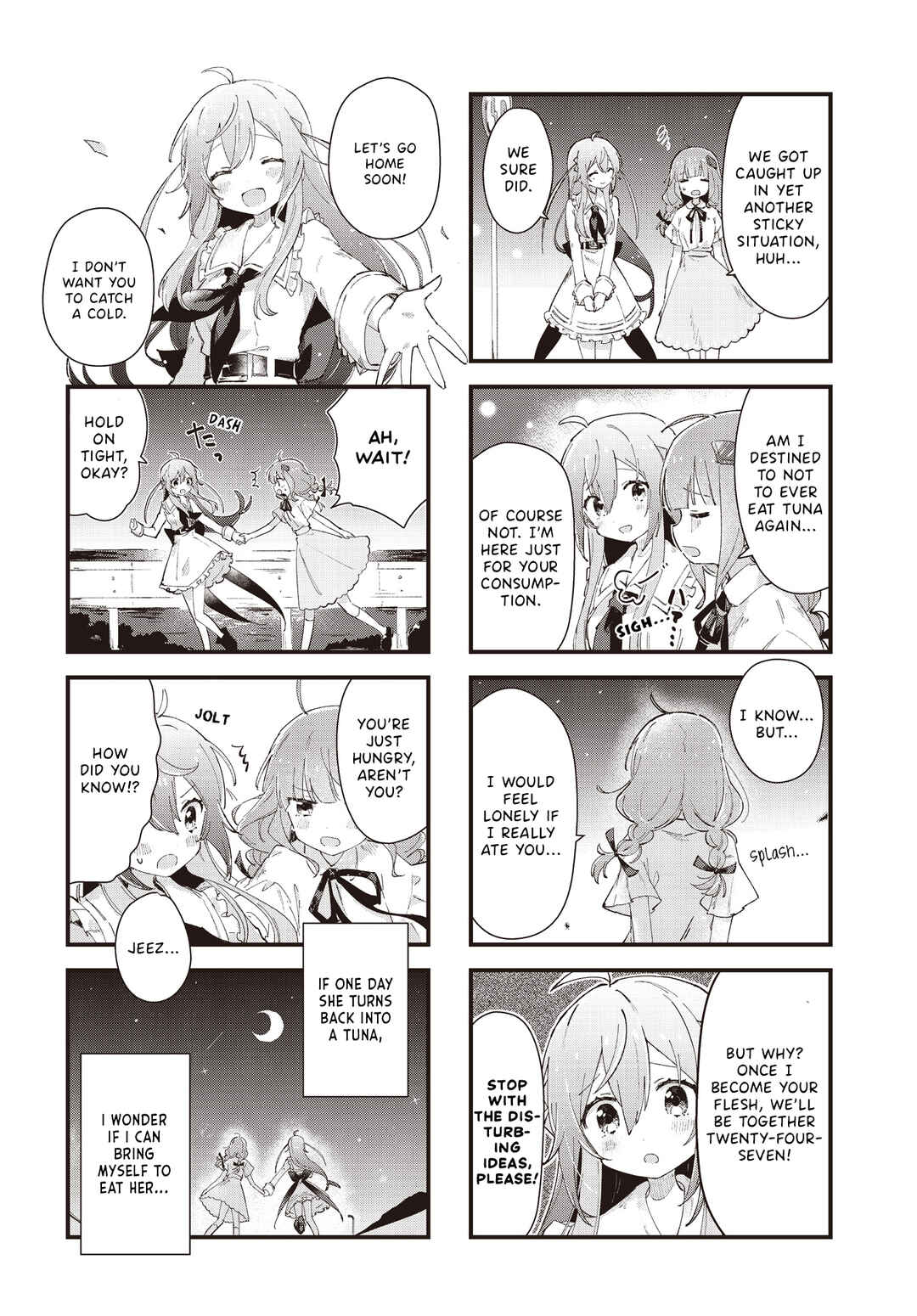 Page 8 Chapter 3 Maguro-chan wa Taberaretai!