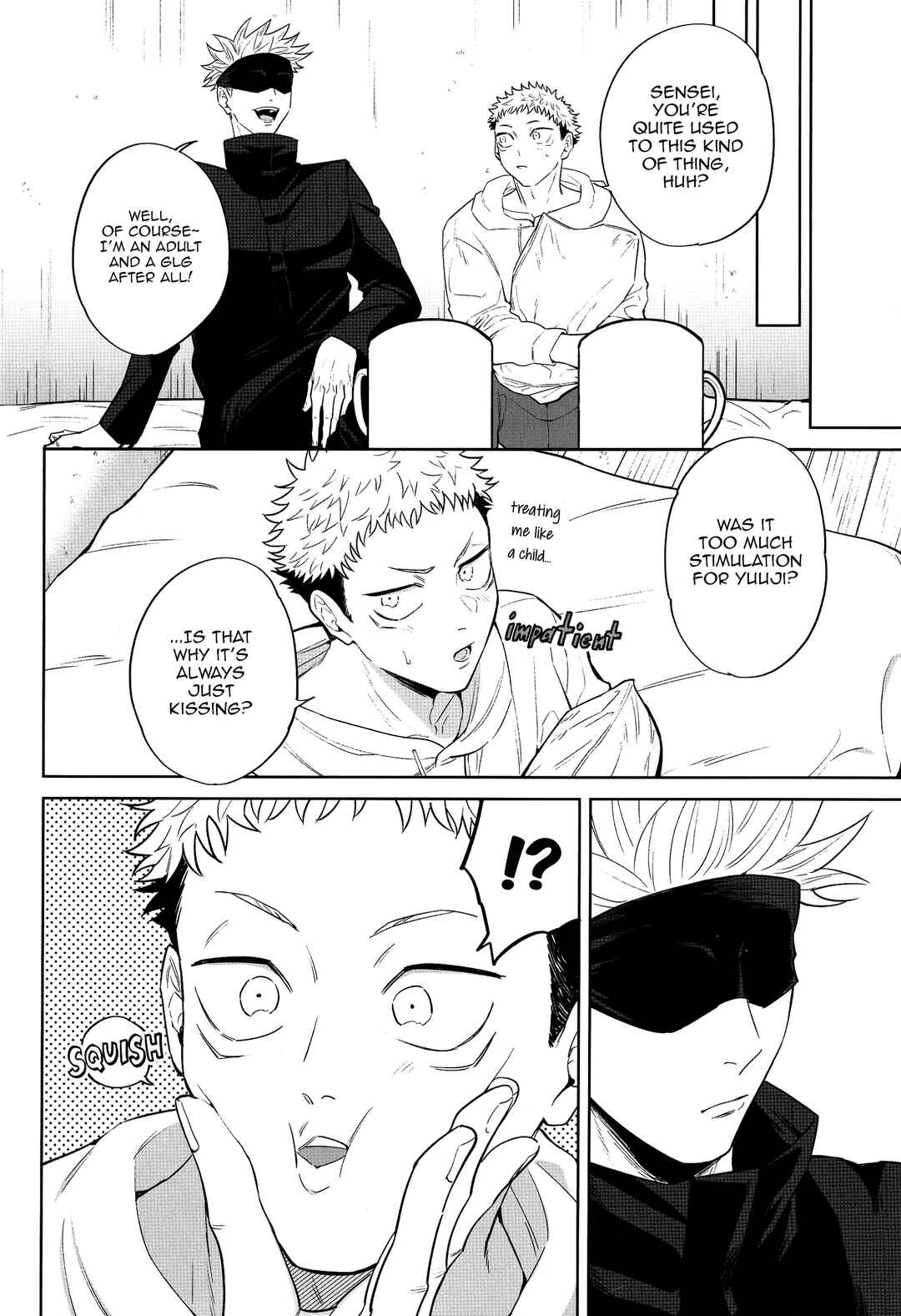 Page 17 Chapter Unknown_77fe Jujutsu Kaisen - Kimi no Tokubetsu ni Naritai (Doujinshi)