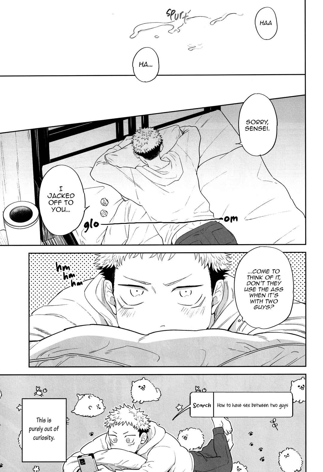Page 22 Chapter Unknown_77fe Jujutsu Kaisen - Kimi no Tokubetsu ni Naritai (Doujinshi)
