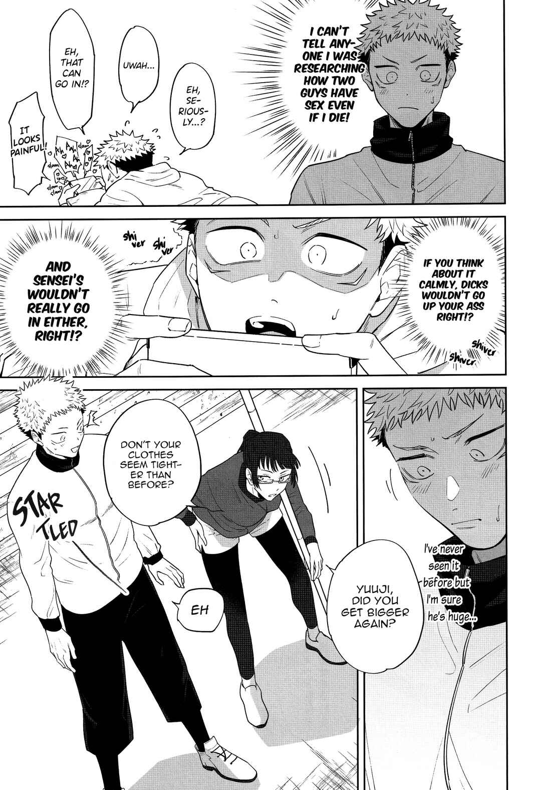Page 24 Chapter Unknown_77fe Jujutsu Kaisen - Kimi no Tokubetsu ni Naritai (Doujinshi)