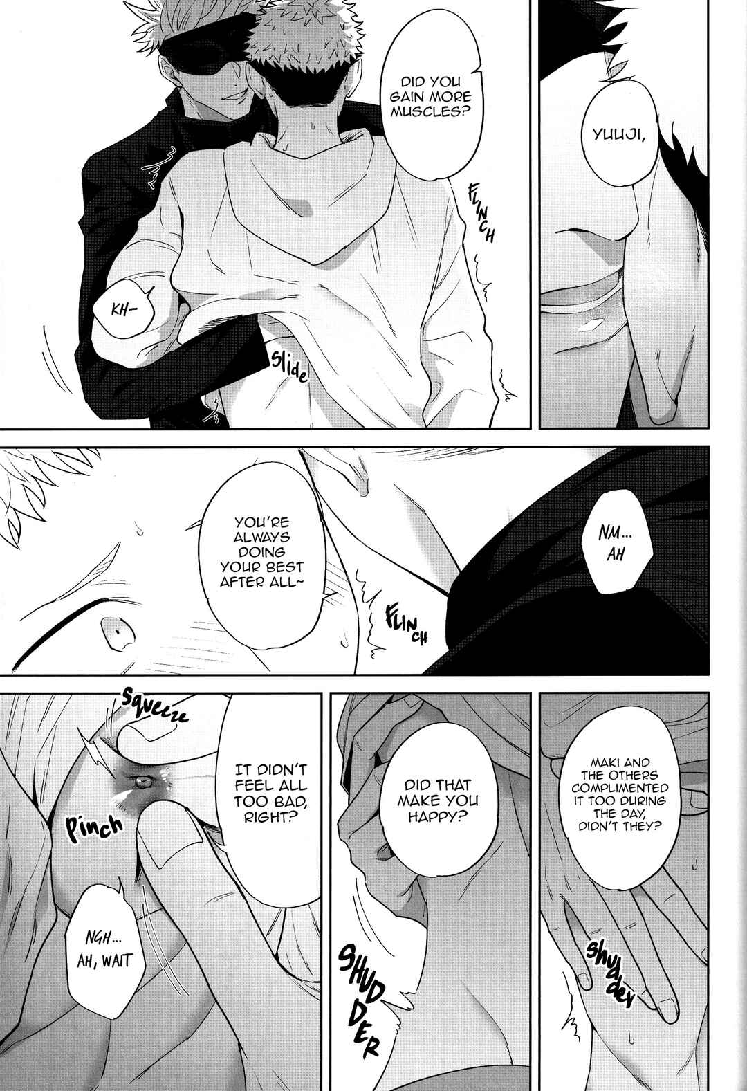 Page 28 Chapter Unknown_77fe Jujutsu Kaisen - Kimi no Tokubetsu ni Naritai (Doujinshi)