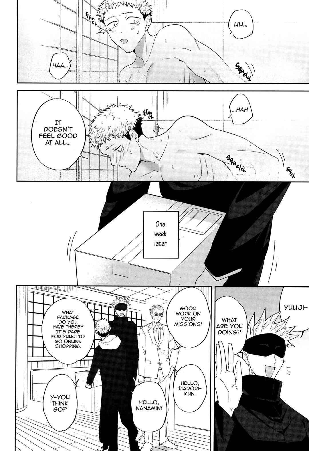 Page 33 Chapter Unknown_77fe Jujutsu Kaisen - Kimi no Tokubetsu ni Naritai (Doujinshi)