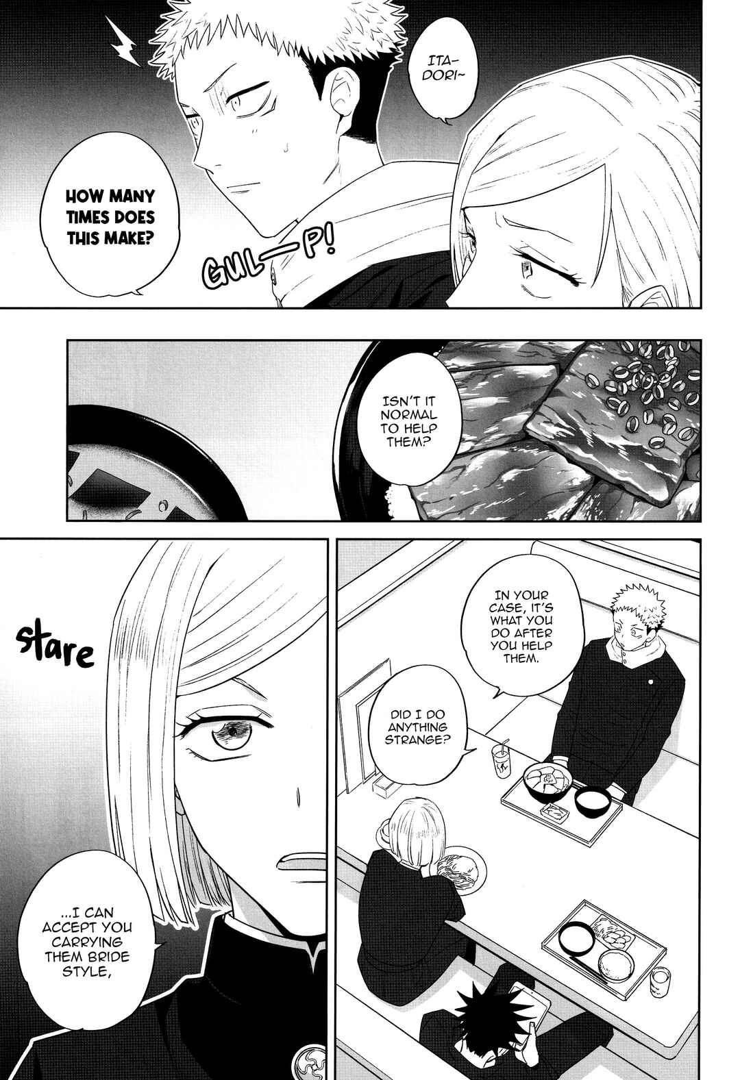 Page 50 Chapter Unknown_77fe Jujutsu Kaisen - Kimi no Tokubetsu ni Naritai (Doujinshi)