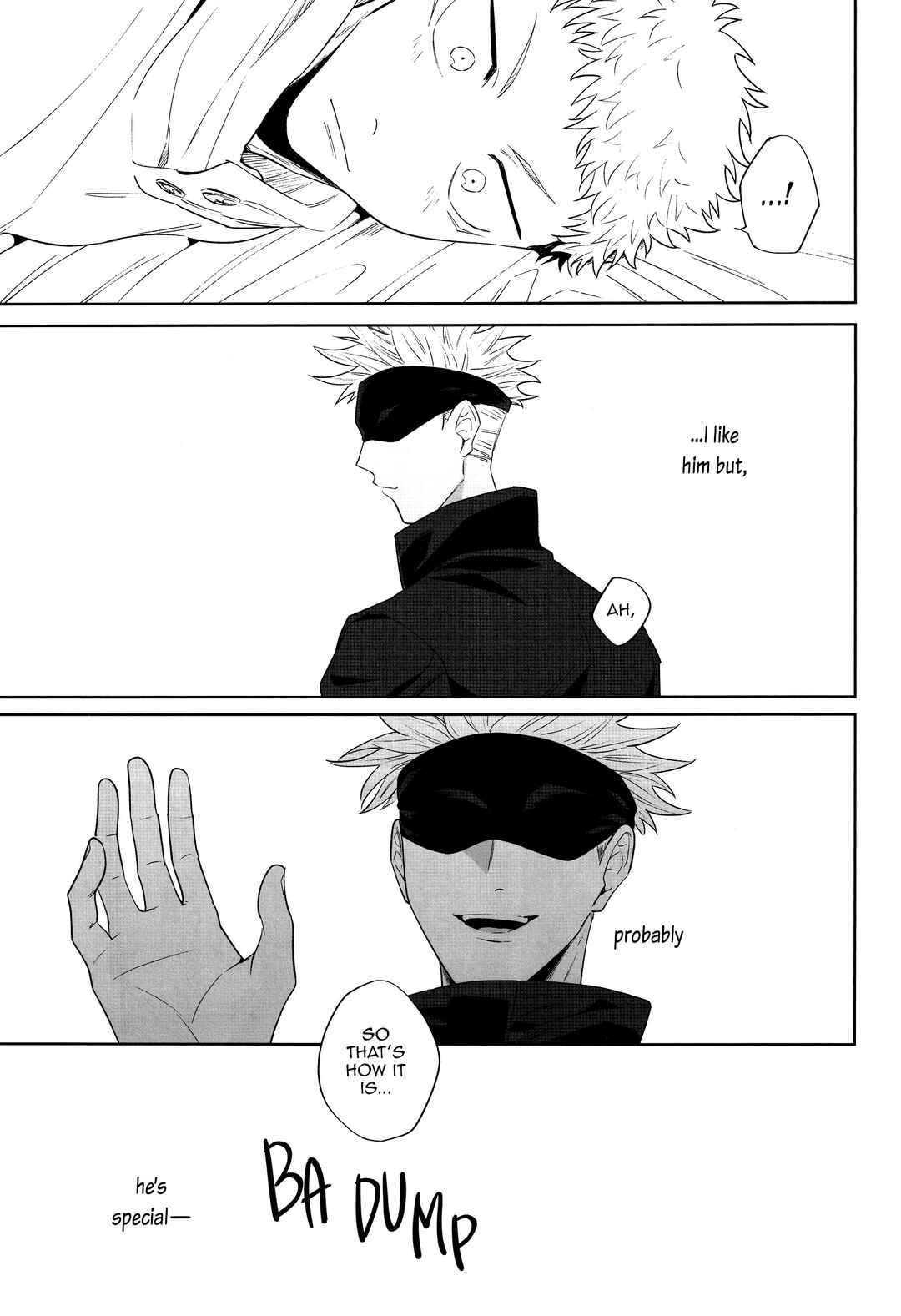 Page 58 Chapter Unknown_77fe Jujutsu Kaisen - Kimi no Tokubetsu ni Naritai (Doujinshi)