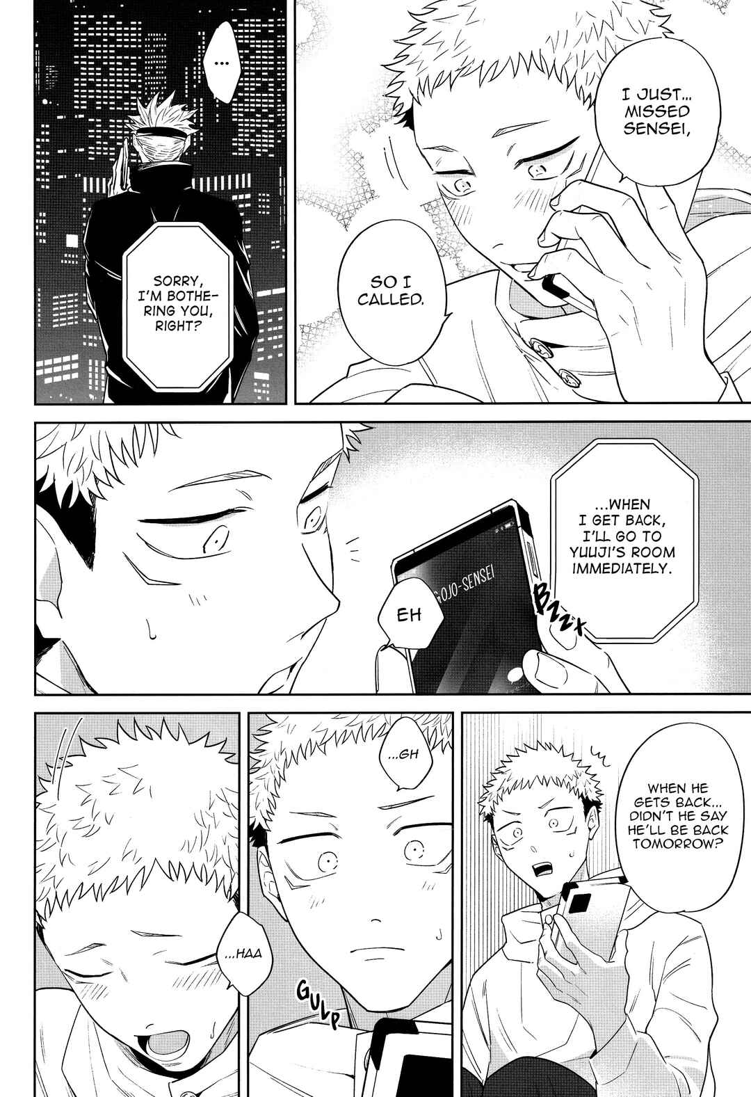 Page 61 Chapter Unknown_77fe Jujutsu Kaisen - Kimi no Tokubetsu ni Naritai (Doujinshi)
