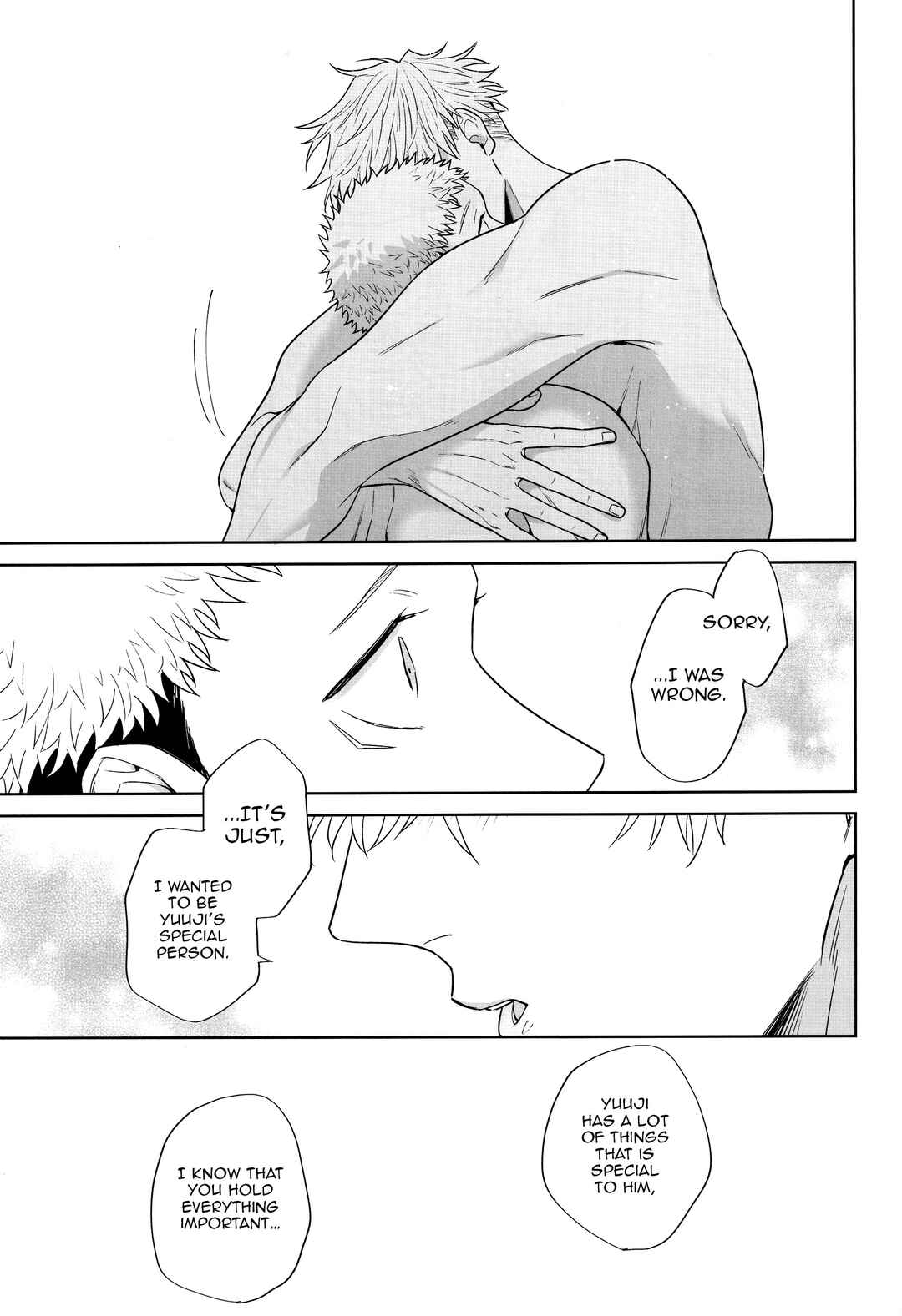 Page 74 Chapter Unknown_77fe Jujutsu Kaisen - Kimi no Tokubetsu ni Naritai (Doujinshi)