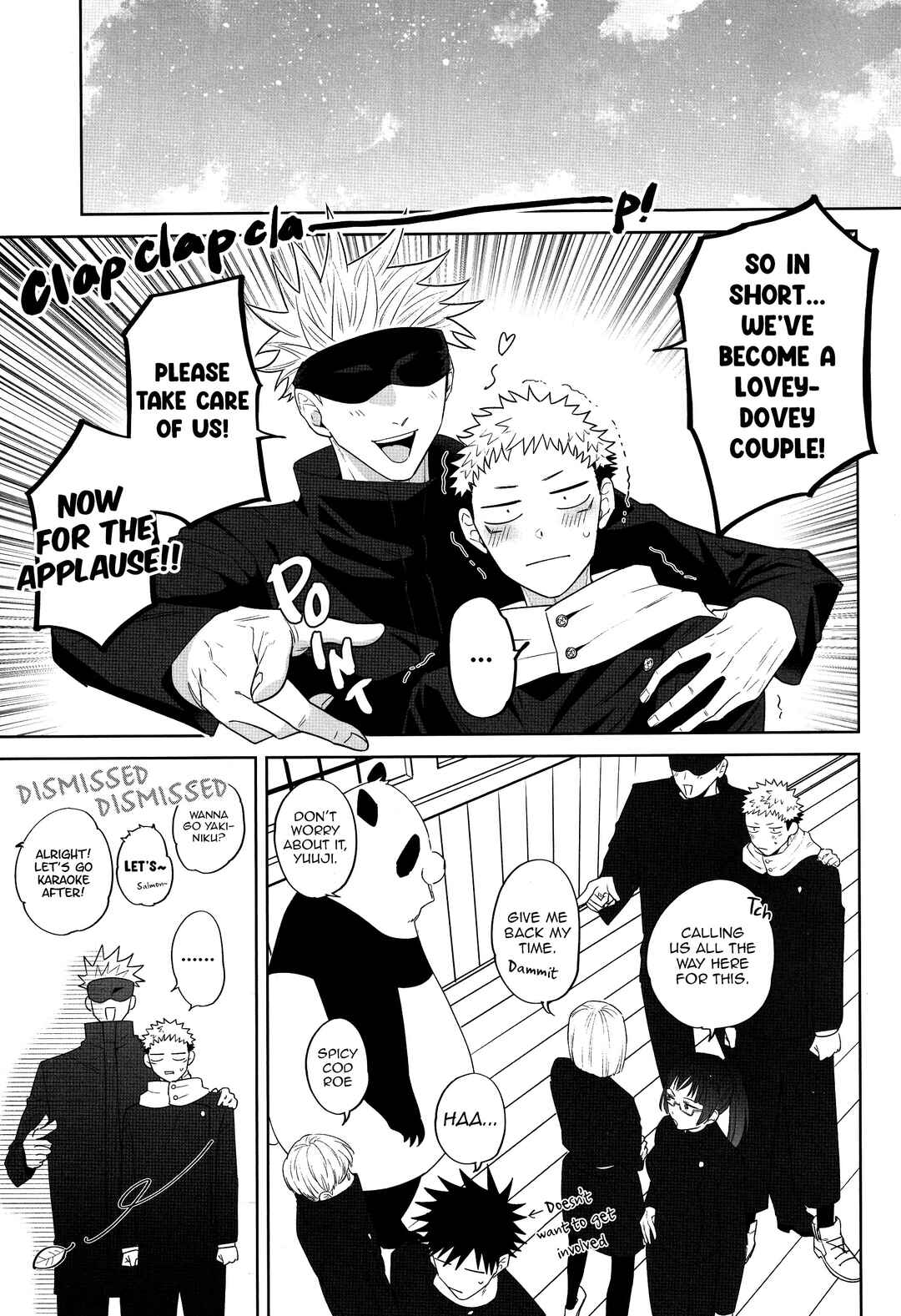 Page 82 Chapter Unknown_77fe Jujutsu Kaisen - Kimi no Tokubetsu ni Naritai (Doujinshi)