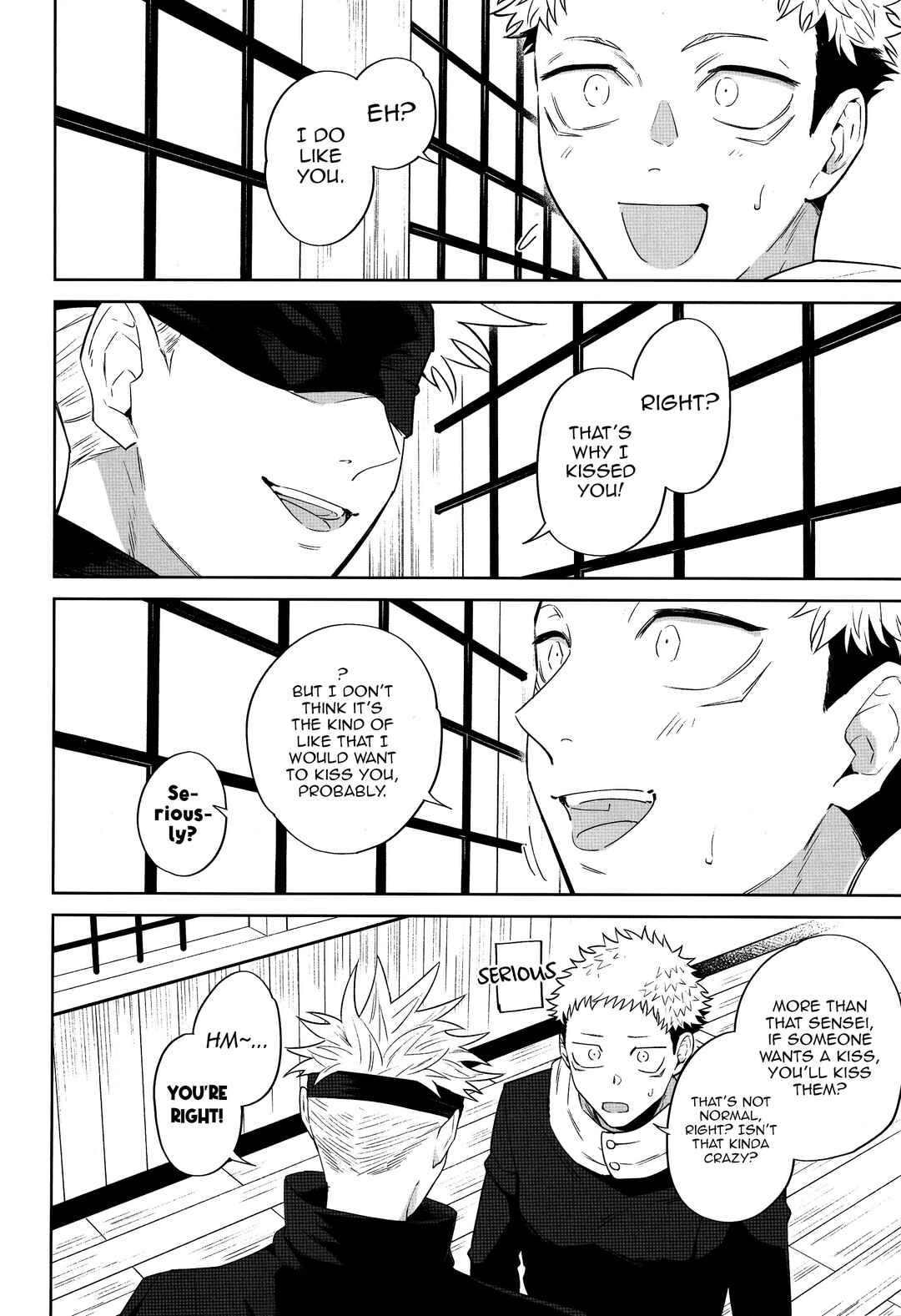 Page 9 Chapter Unknown_77fe Jujutsu Kaisen - Kimi no Tokubetsu ni Naritai (Doujinshi)
