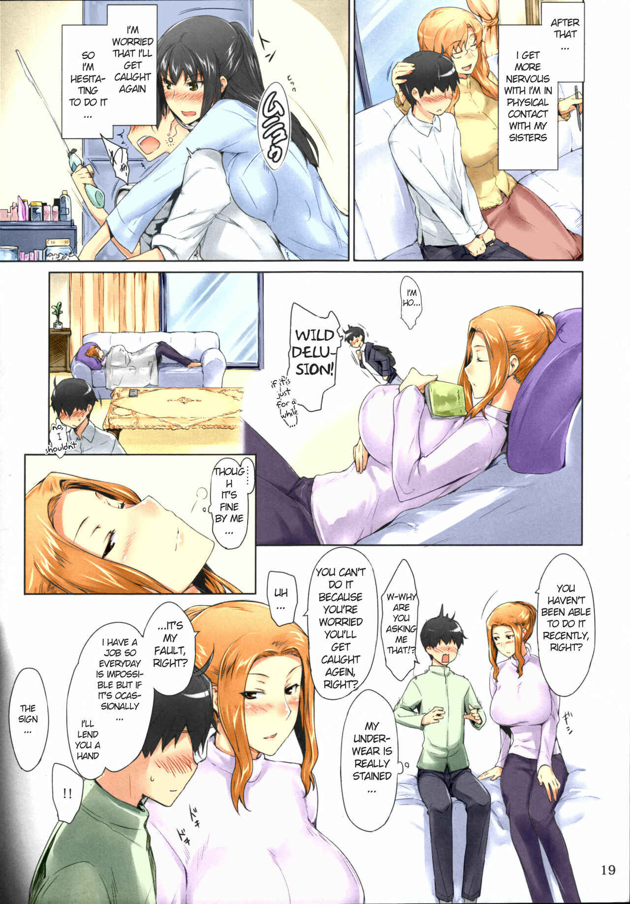 Page 19 Chapter 1 Tachibana-san-chi no Dansei Jijou (Fan Colored)