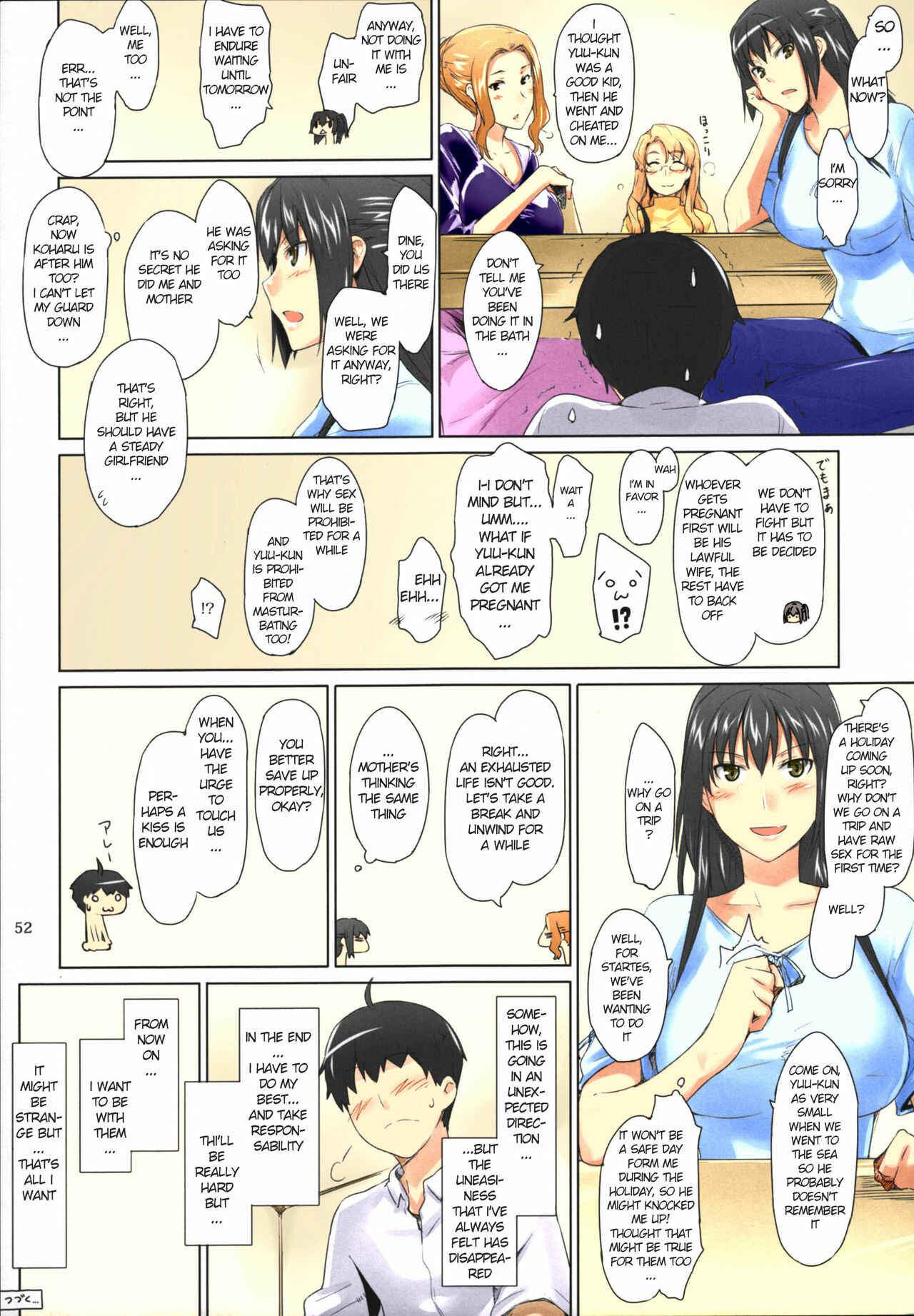 Page 52 Chapter 1 Tachibana-san-chi no Dansei Jijou (Fan Colored)