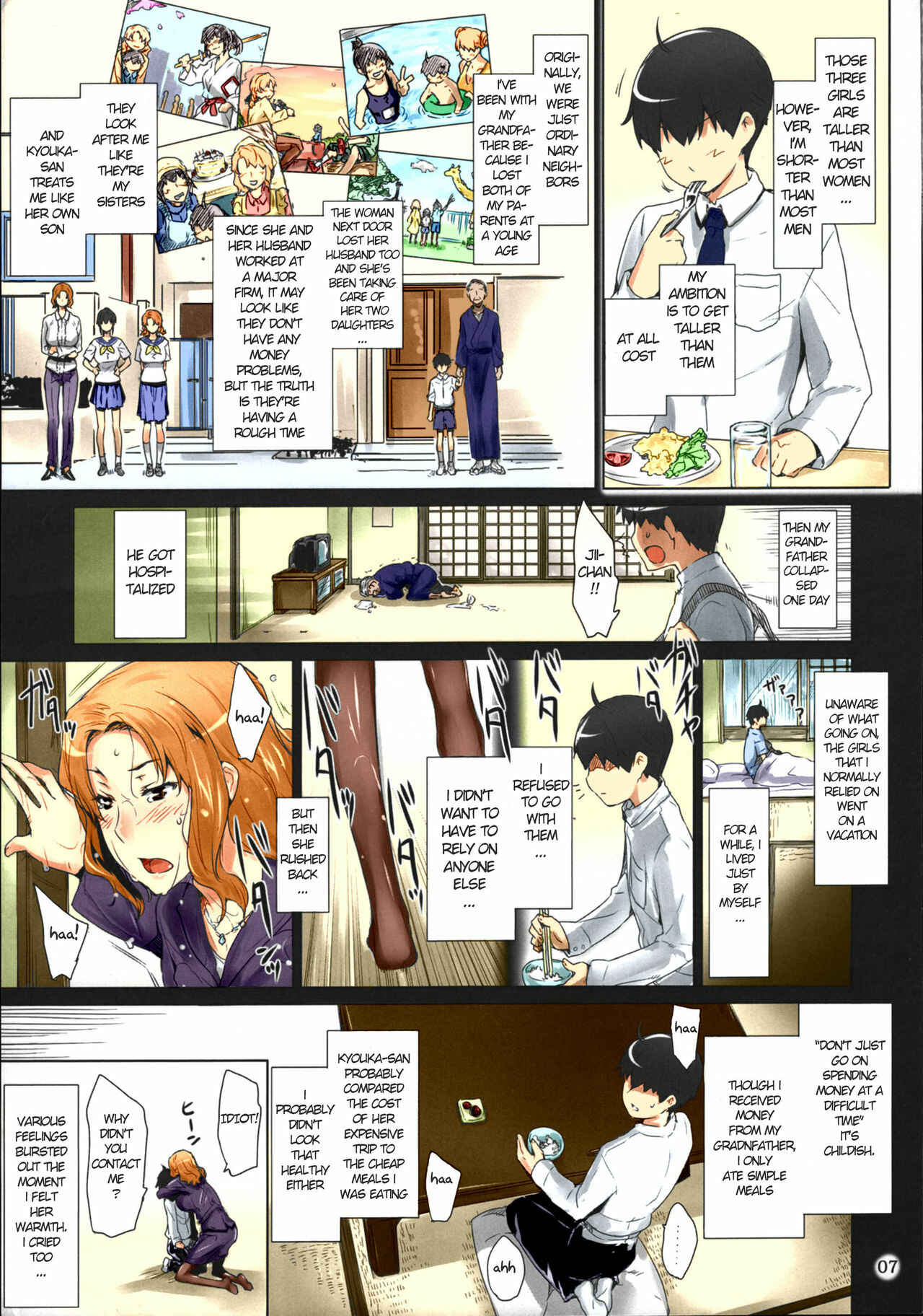 Page 7 Chapter 1 Tachibana-san-chi no Dansei Jijou (Fan Colored)