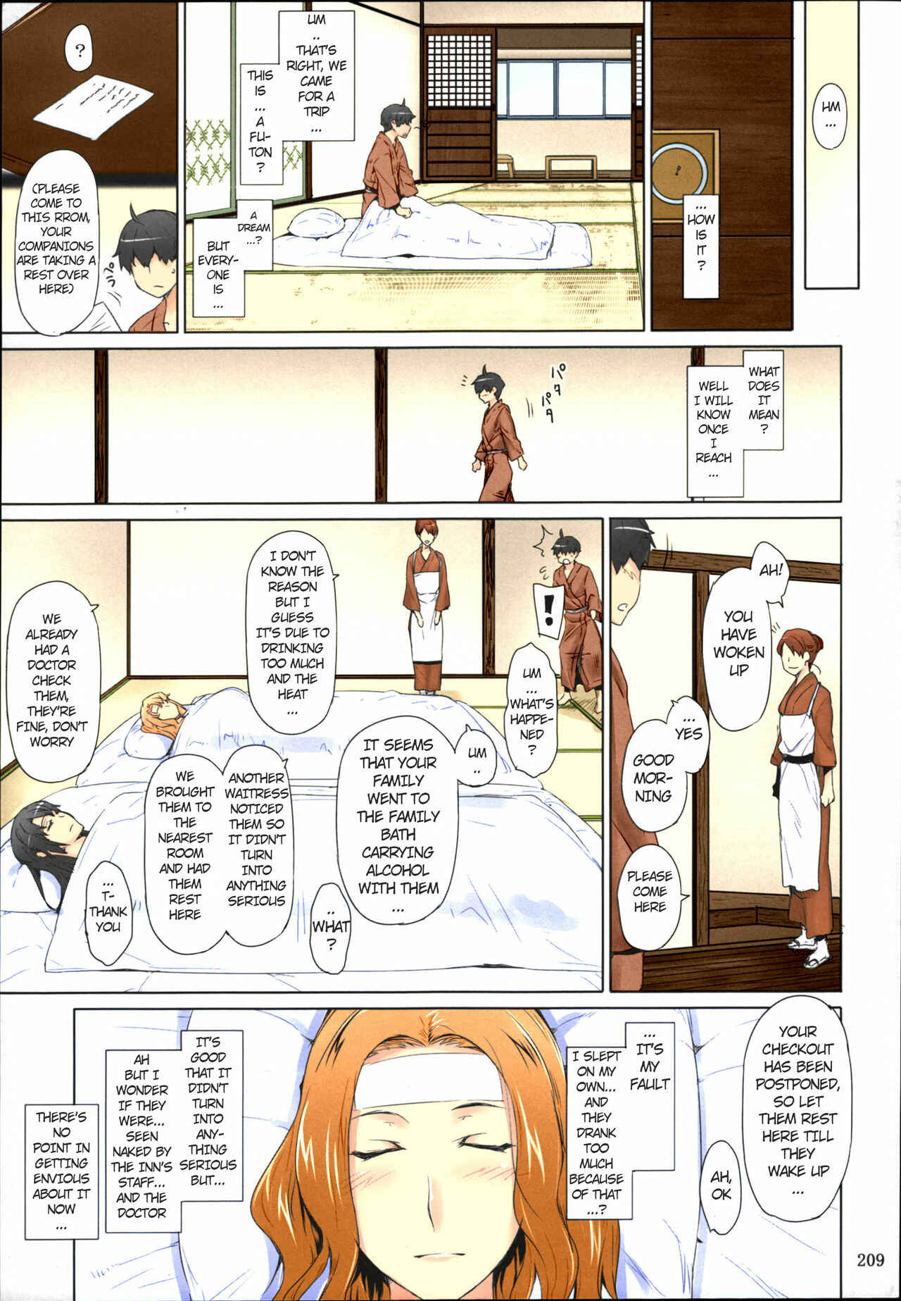 Page 1 Chapter 4 Tachibana-san-chi no Dansei Jijou (Fan Colored)