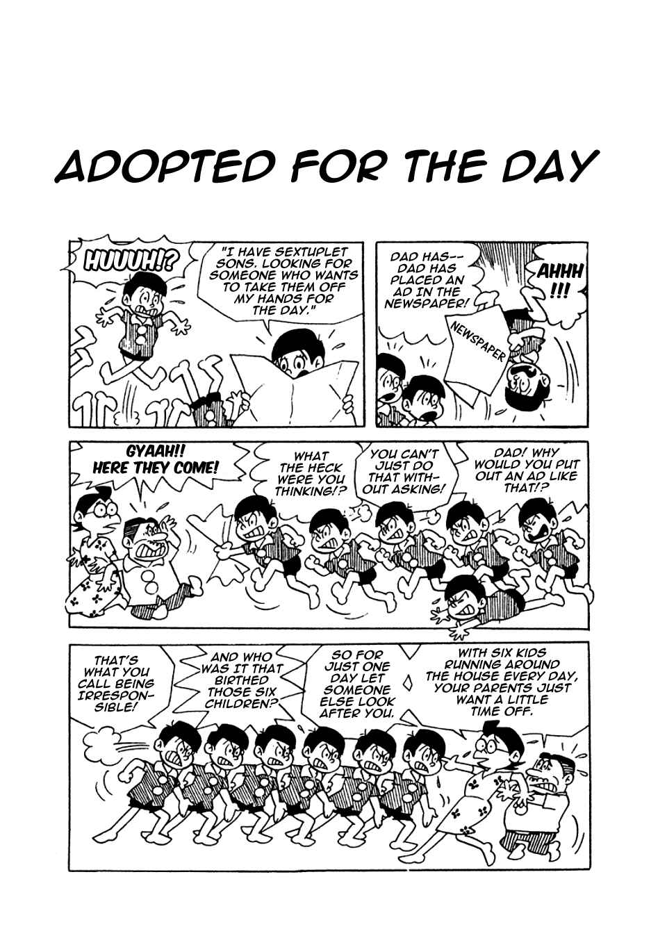 Page 1 Chapter 5 Osomatsu-kun