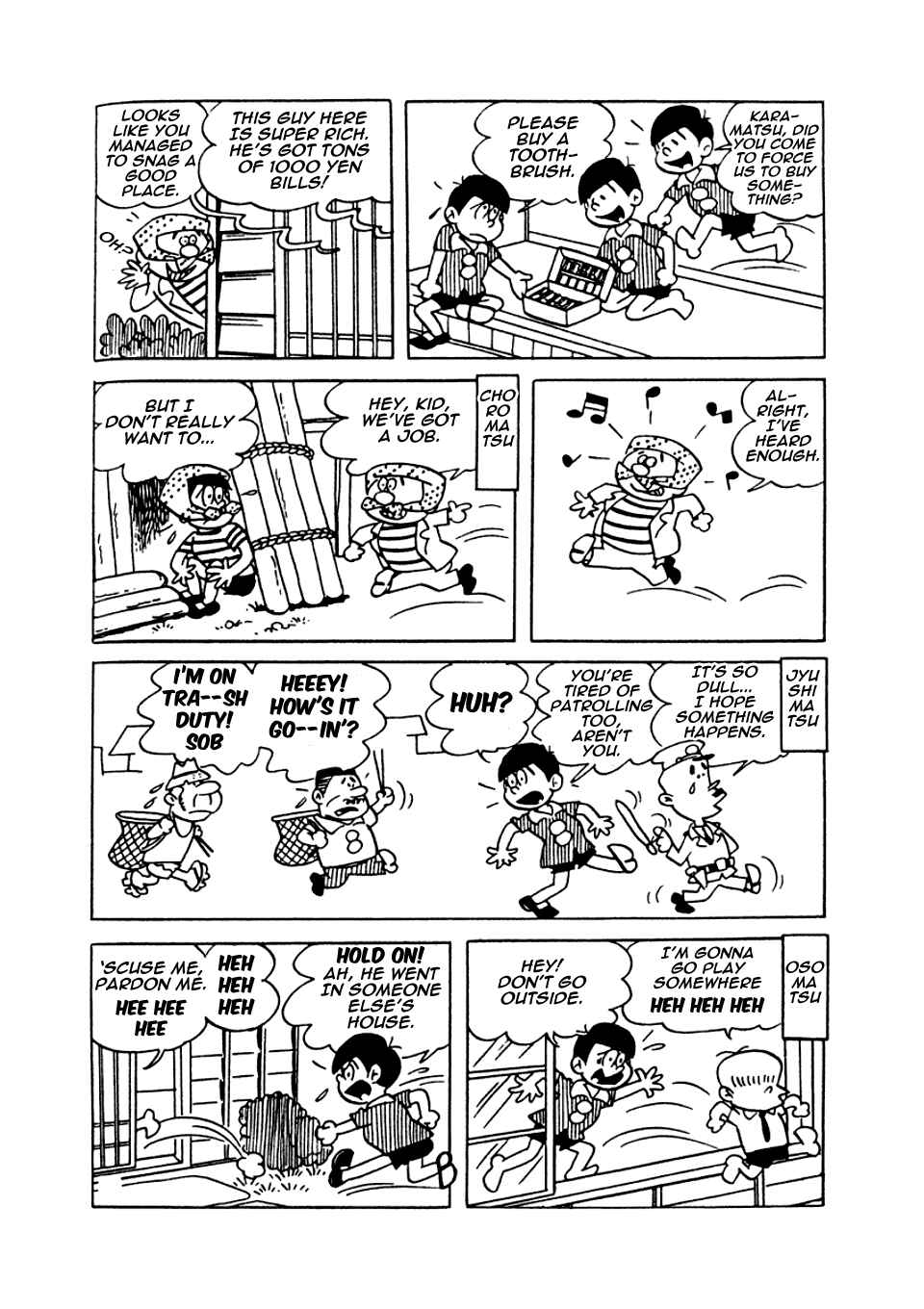 Page 10 Chapter 5 Osomatsu-kun