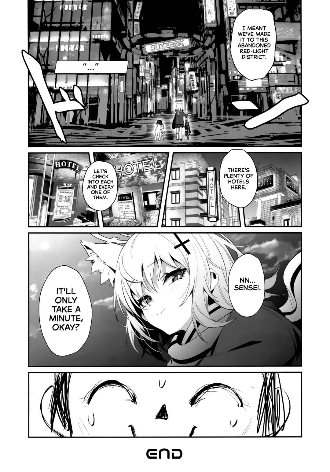Page 24 Chapter Unknown_8aef Blue Archive - Blyew Archive ~Being Taken To A Love Hotel By An EXTREMELY Horny Shiroko~