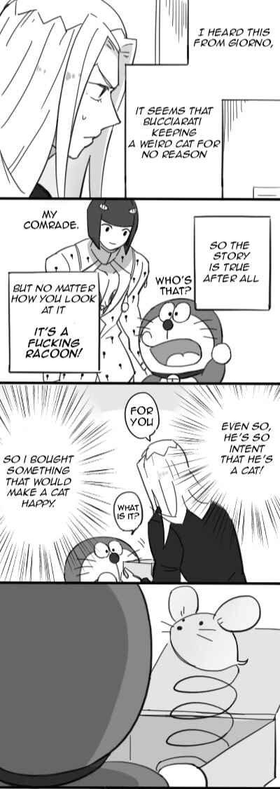 Page 16 Chapter 1 JoJos Bizarre Adventure / Doraemon - Doraemon & Bucciarati (Doujinshi)