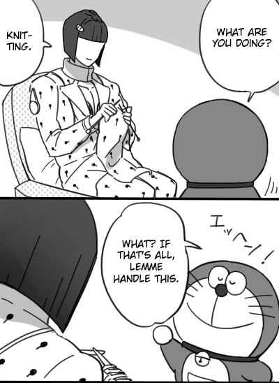 Page 1 Chapter 2 JoJos Bizarre Adventure / Doraemon - Doraemon & Bucciarati (Doujinshi)