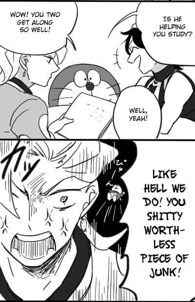 Page 10 Chapter 2 JoJos Bizarre Adventure / Doraemon - Doraemon & Bucciarati (Doujinshi)