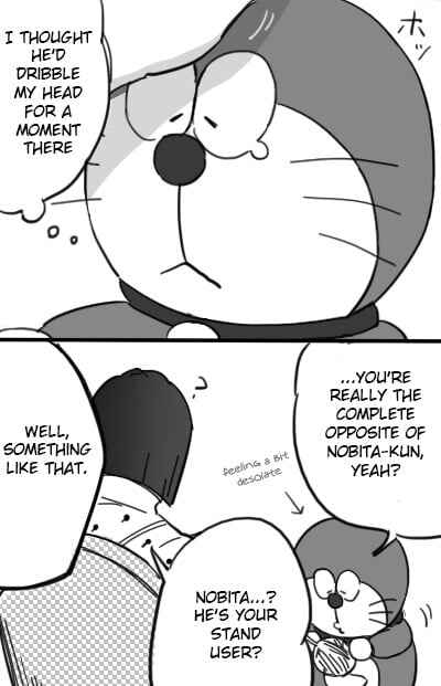 Page 4 Chapter 2 JoJos Bizarre Adventure / Doraemon - Doraemon & Bucciarati (Doujinshi)