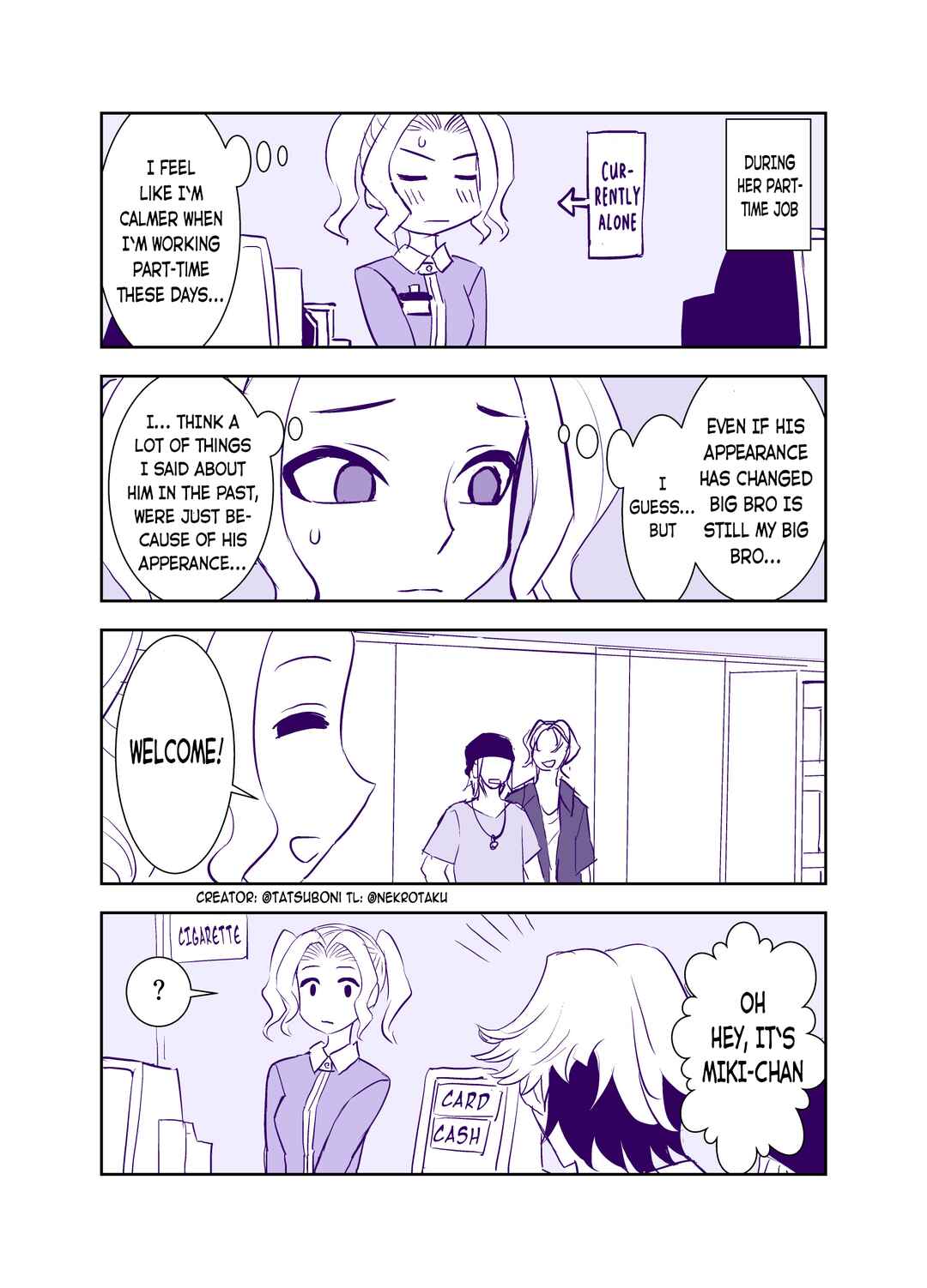 Page 1 Chapter 0.9 Steadily Changing Stepbrother and Stepsister
