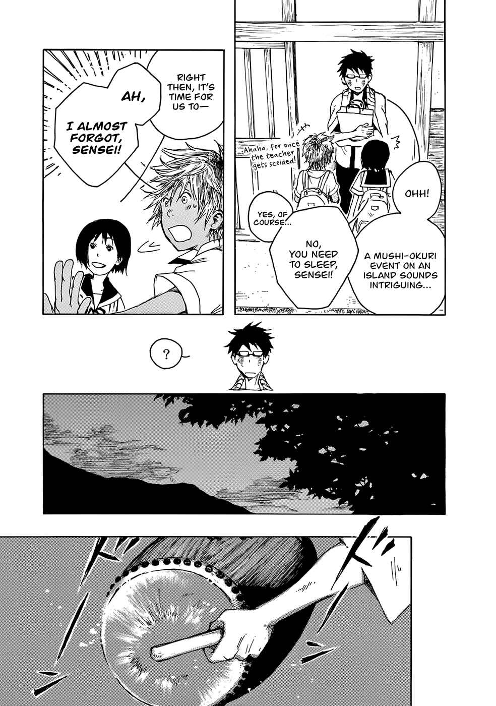Page 18 Chapter 5 Hisakata no Oto