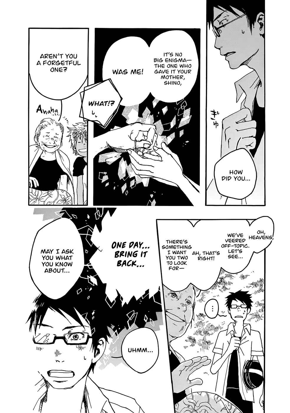 Page 10 Chapter 3 Hisakata no Oto