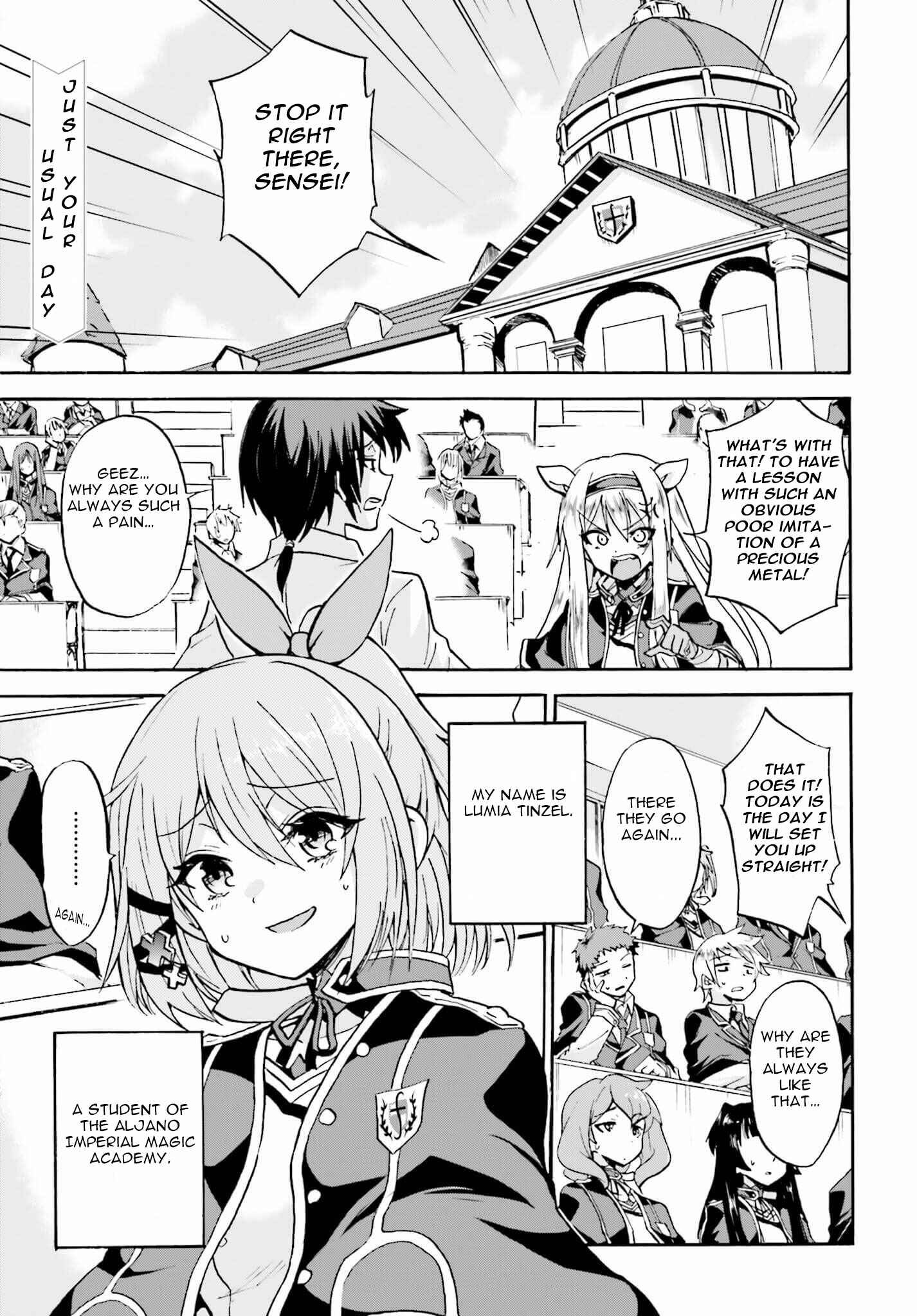 Page 4 Chapter 9.1 Rokudenashi Majutsu Koushi to Akashic Records