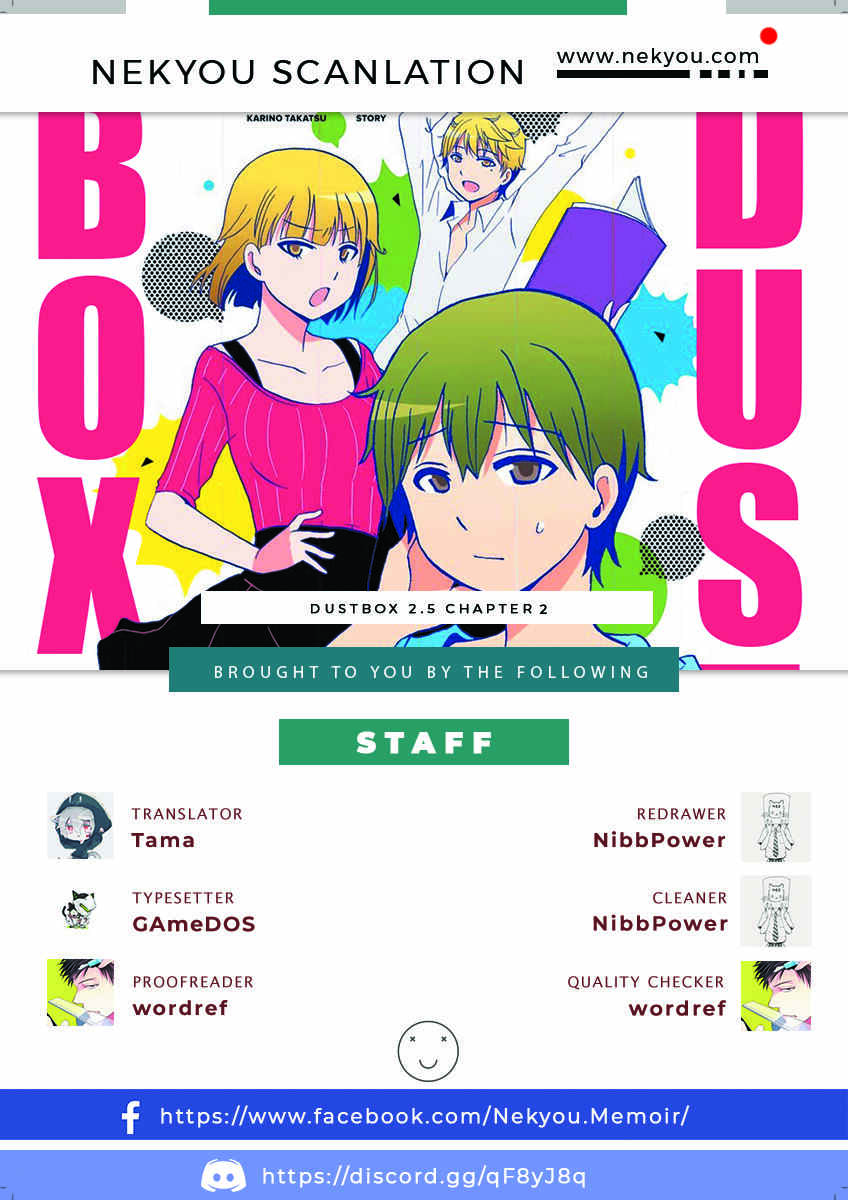 Page 2 Chapter 2 Dustbox 2.5