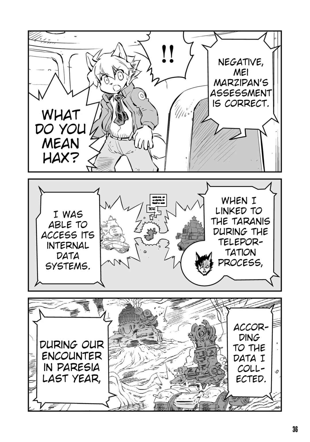 Page 4 Chapter 37 FUGA: Melodies of Steel