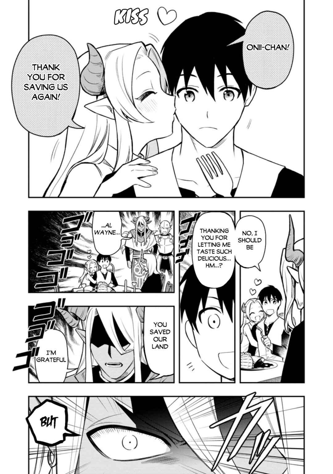 Page 34 Chapter 33 Nomin Kanren no Sukiru Bakka Agetetara Nazeka Tsuyoku Natta