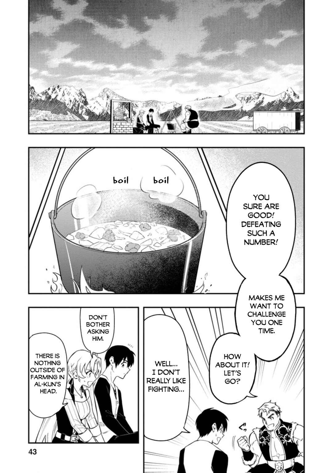 Page 22 Chapter 36.2 Nomin Kanren no Sukiru Bakka Agetetara Nazeka Tsuyoku Natta
