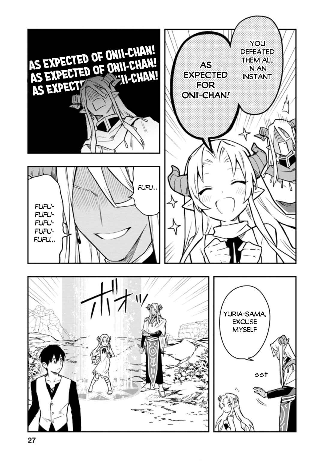 Page 8 Chapter 32.1 Nomin Kanren no Sukiru Bakka Agetetara Nazeka Tsuyoku Natta