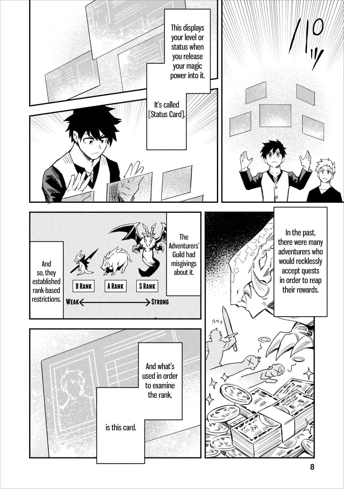 Page 7 Chapter 1 Nomin Kanren no Sukiru Bakka Agetetara Nazeka Tsuyoku Natta