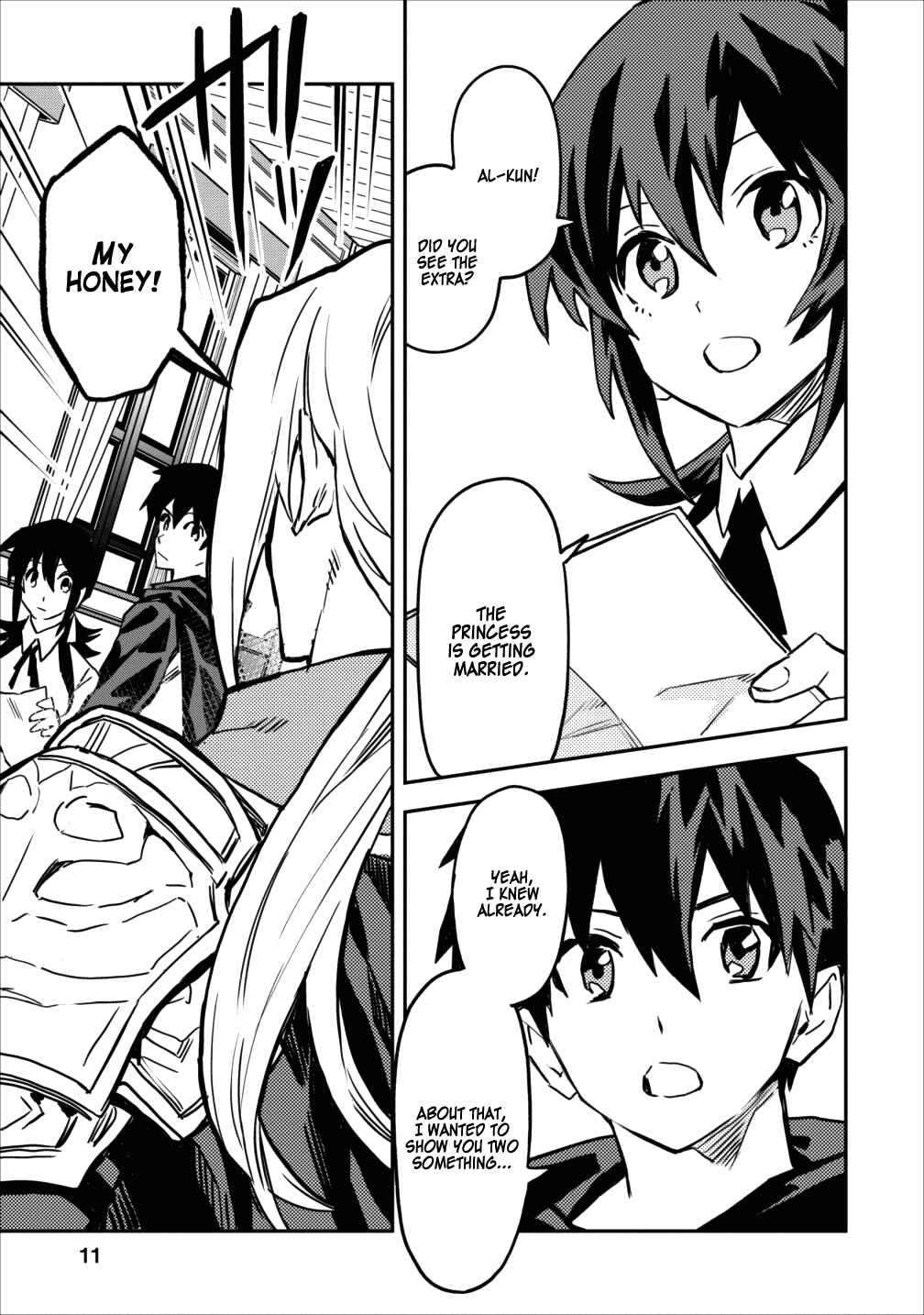 Page 9 Chapter 11 Nomin Kanren no Sukiru Bakka Agetetara Nazeka Tsuyoku Natta