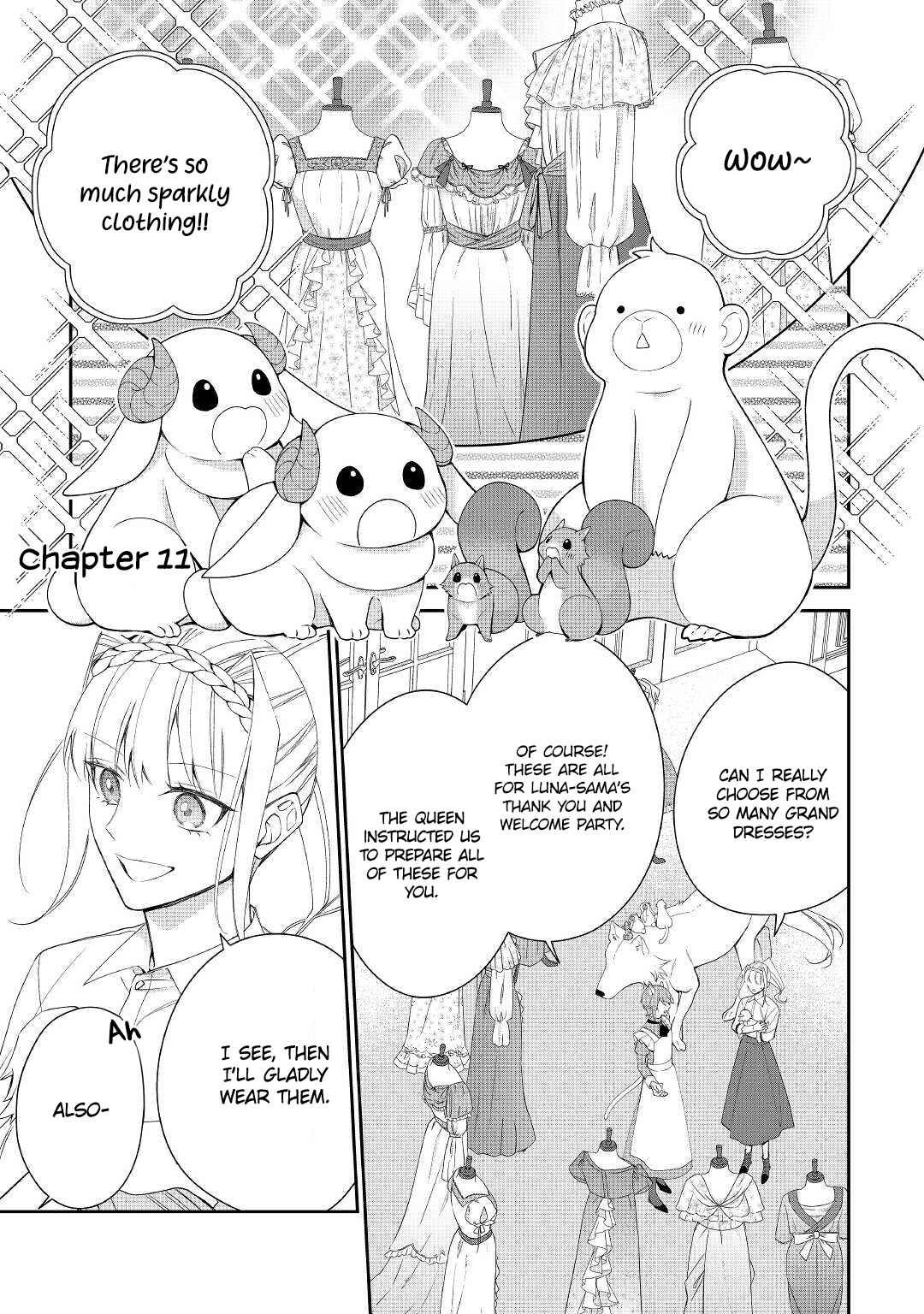 Page 2 Chapter 11 Moto Juui no Reijou wa Konyaku Haki Saremashitaga, Mofumofu-tachi ni Daininkidesu!